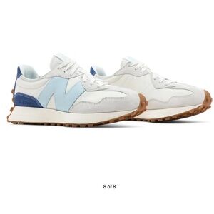 STAUD x NEW BALANCE 327 'Sea Salt Atlantic' - BRAND NEW